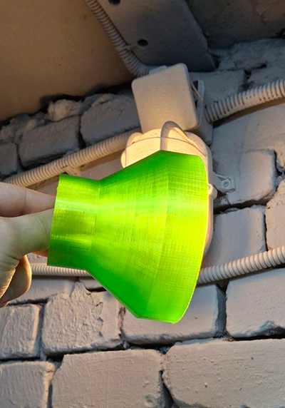 PETg STANDART прозрачный лайм